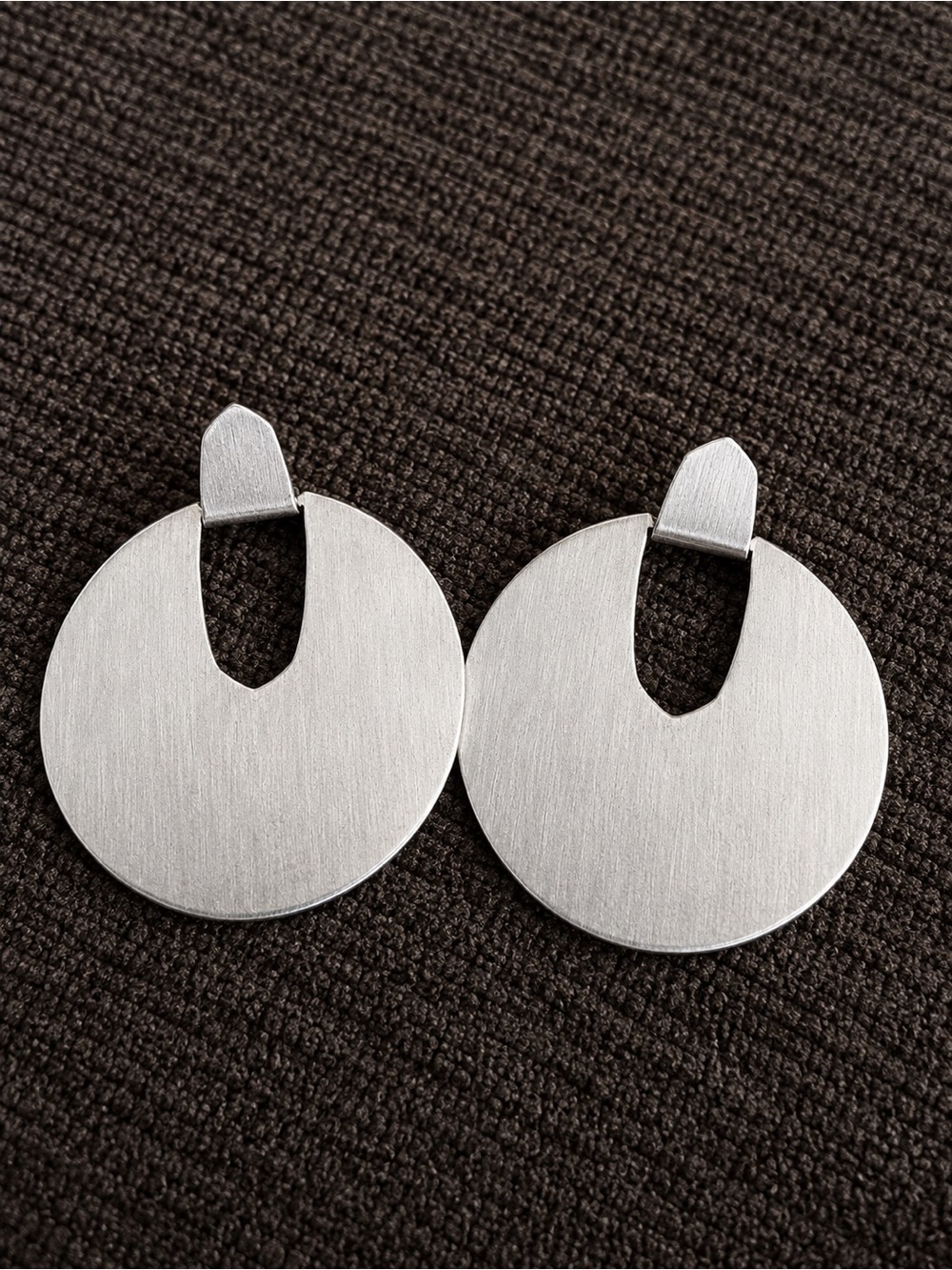 Kendra Scott Hammered Circle Drop Earrings